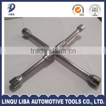 6PTS Matte repairing Full polished 4 way socket wrench/spanner tool