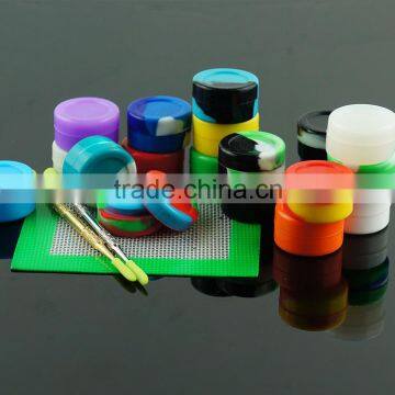 2015 Non-stick Stackable Silicone Concentrate Container Wax Silicone Non-stick Container photo-5
