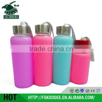 Fashion Custom Glass Bottle Custom Shape/ Special Shape Glass Water Bottle