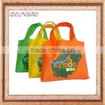 nylon folded shopping bag