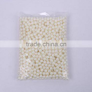 ABS Pearls With Hole Plastic Fake Pearl Beads