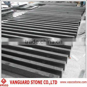 Grey granite stone siding