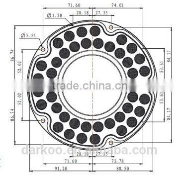 Newest XH-B 60degree 42 IN 1 High Bay Light Lens DK19060-42H1 photo-3