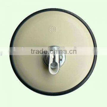 10'' Round Universal Convex Glass Mirror With Iron Housing