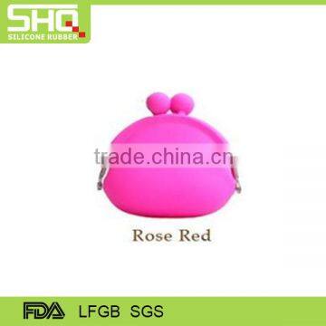 OEM custom silicone rubber coin purse