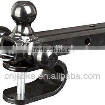 Tri-Ball Trailer Hitch Mount with U clevis