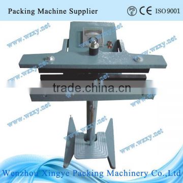 Auto foot pedals impulse sealing machine