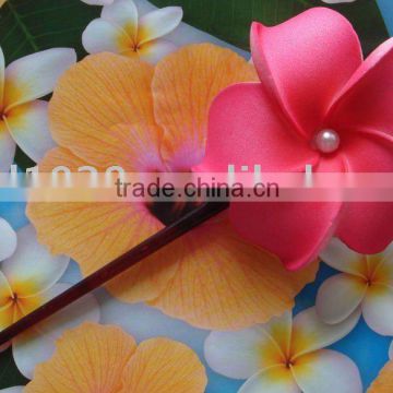 Frangipani plumeria Foam Flower Hair stick JYF00779