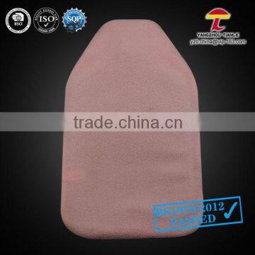 2000ml cheap fleece hot water bottle with cover pure colour