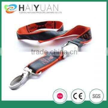 custom printed ribbon on polyester lanyard