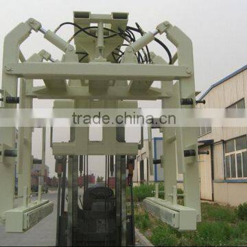 block clamp with side shifting and non side shifting for electric forklift