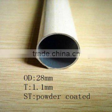 6063 T6 aluminum round pipe with powder coated/factory price