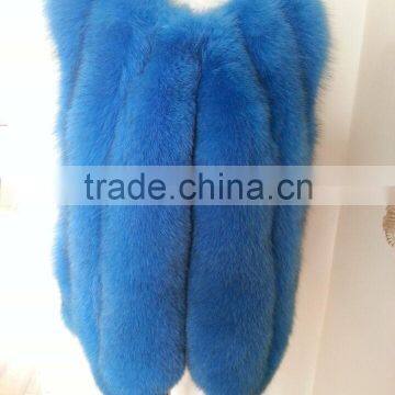 blue fox fur coats & latest women fashionable blue fox clothes fox fur vest