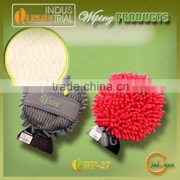 Ultrafine fiber high quality chenille car wash sponge with free sample for sale