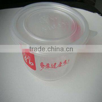 500ml transparent disposable plastic salad bowl , beer pong cup