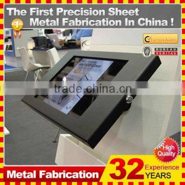 2014 Portable durable tablet kiosk/tablet enclosure wall mount/tablet security stand