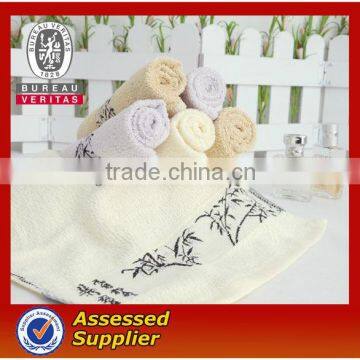 book terry towel,thicken square bamboo face towel for promotional gifts