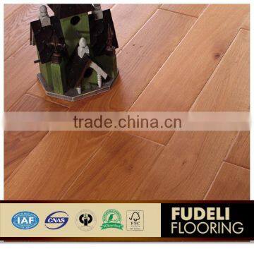 Formaldehyde E1 grade FSC Certified Classic design solid wood flooring oak