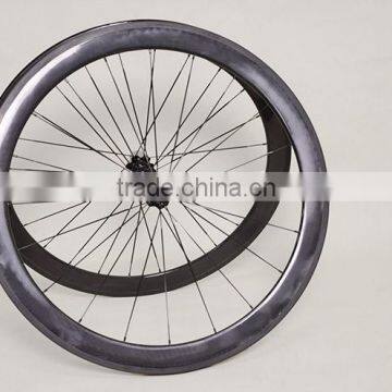 2015 New High Stiffness Full Carbon Fiber Road Bike Wheels 700c photo-4