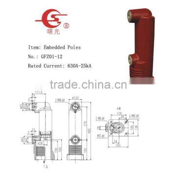 12kV 275mm Poles Distance Vacuum Interrupter Embedded Poles