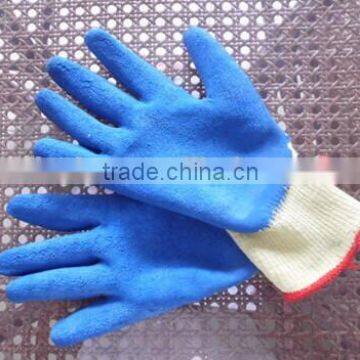 latex coated safety work gloves