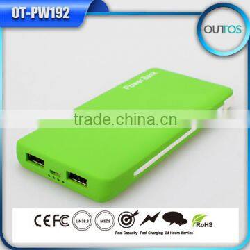 6000mah Credit Card Size Power Bank With 2 Bulit-in Cables photo-3
