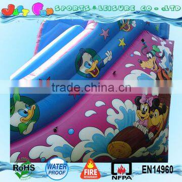 2016 New Colorful Mickey Mouse Inflatable Slide With Climb,Mickey Mouse Theme Dry Slide for Sale photo-3