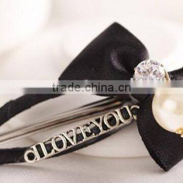 Korean Fashion Hair Bow Crystal Hair Clip Bulk Hair Accessories photo-3