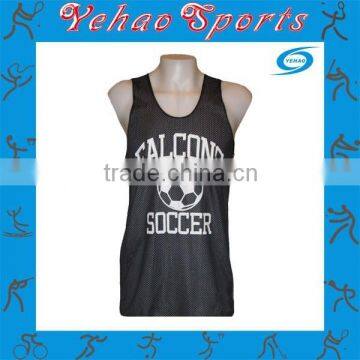 Black Singlet With Soccer Logo