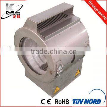 Cast aluminum heater with inner cooling