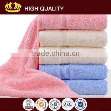 high quality solid color terry bath towels 100% cotton