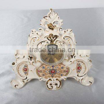 Porcelain Decorative Classic Luxury Desk Clock photo-3