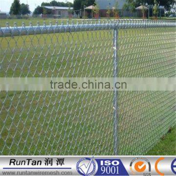 galvanized chain link fence(diamond wire mesh)