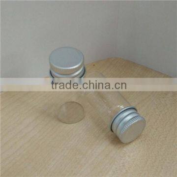 22*50mm medicine bottle, glass bottle with aluminum cap