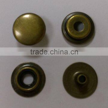 Leather Case Use Small Metal Ring Snap Button photo-5