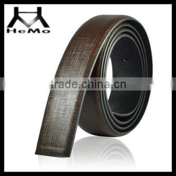 Second layer cowhide leather brown leather belt band