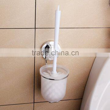 Bath & toilet cheap plastic toilet brush with suction cup