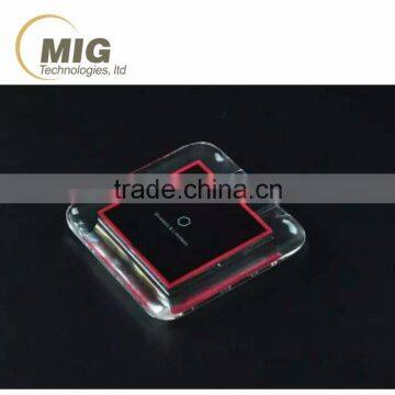 2016 NEW Square Transparent Wireless Charger DC5V for Sony Xperia z4 Charger for Sony z4 photo-4