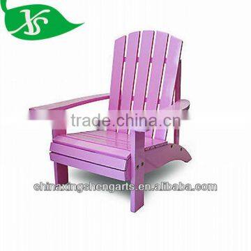 Pink Kids Adirondack Chair , Cape Cod Outdoor Chair ,Hampton Style Deck Chair