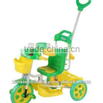 (A311)Colorful multi-function children canopies foot tricycle and baby tricycle