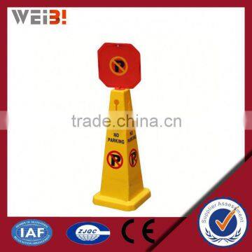 Road Hazard Display Road Sign Post