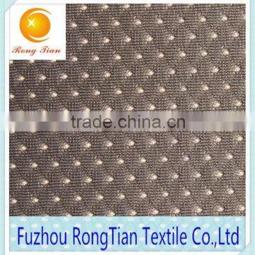 Wholesale Polyester Knitted Hole Mesh Eyelet Sportwear Fabric photo-3
