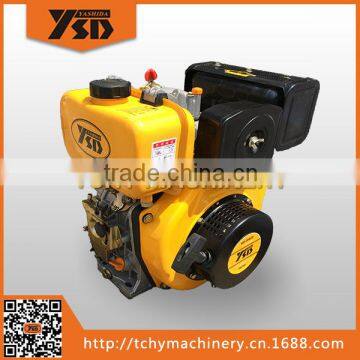 YASHIDA 178FE 6HP Single Cylinder Air Cooled Diesel Engine Light Vertical Type Electric Starting