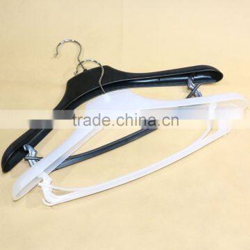 Hot sale plastic suit hanger/clothes hanger for coat