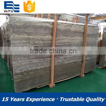 Silver Travertine big slab for wall tiles