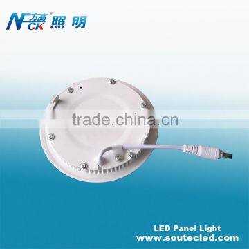 Aluminum Alloy Lamp Body Material light switch panel colored ceiling light panel 6w led panel light