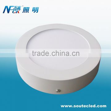 12W Ceiling Mount LED Panel Lamp CE RoHS Round Shape Dimmable Panel Light