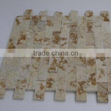 Split Face Marble Mosaic Tile photo-2