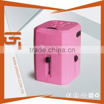 CHINA UNIQUE electic travel adaptor electrical charger switch socket 2500mA