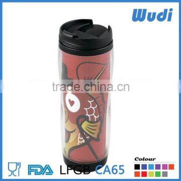 Double wall plastic mug 14oz and 16oz available CM417